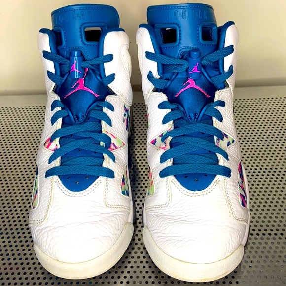 Air Jordan 6 Retro ‘Green Abyss’ | 6Y (GS) | Good Condition - Picture 6 of 6